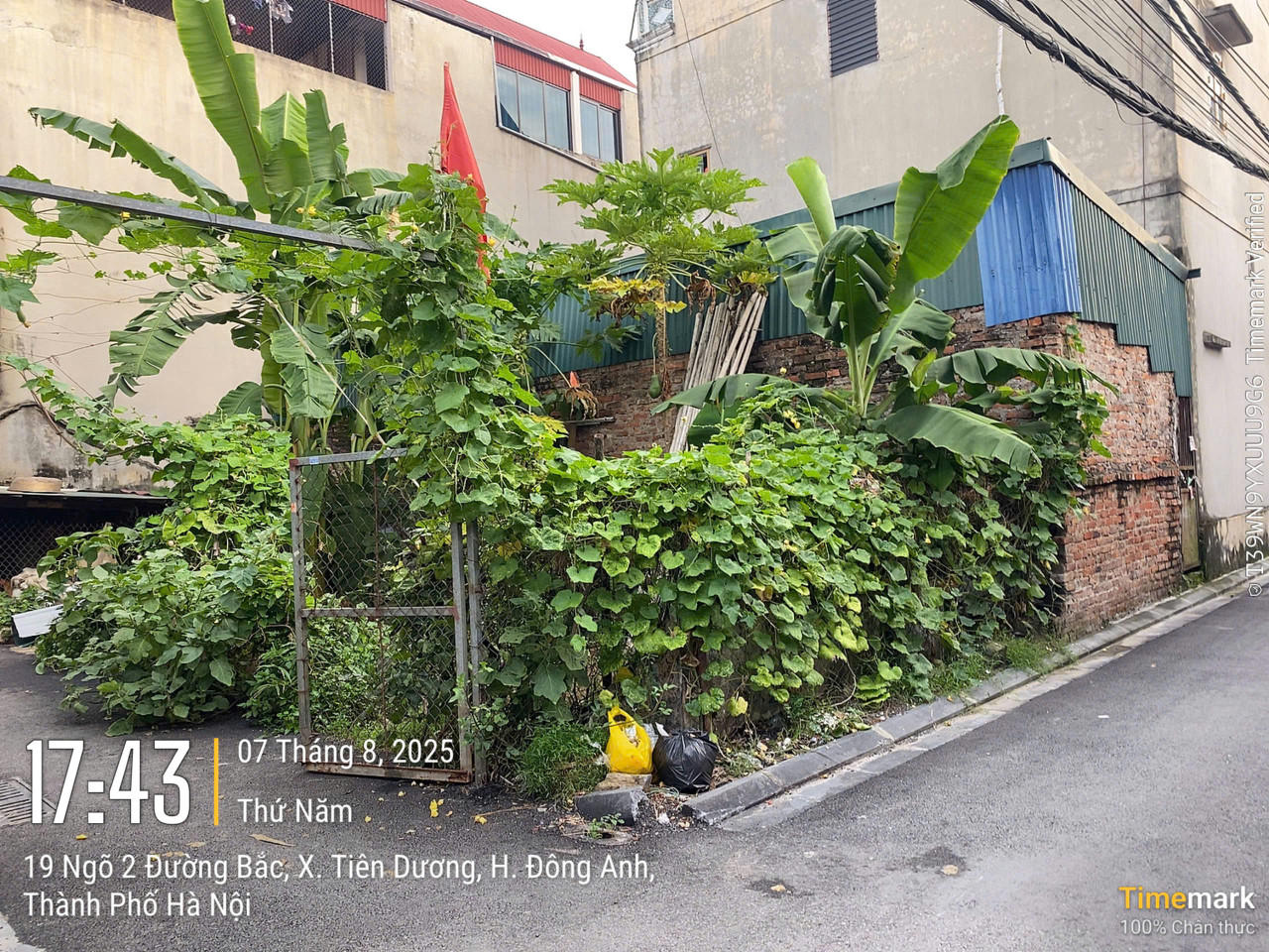 Bán lô góc tại Lễ Pháp 60,4m2 đường nhựa ô tô ngõ thông siêu đẹp