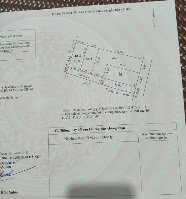 Bán đất 40m² ngang 4.36m giá 2.66 tỷ Xã Phúc Thịnh