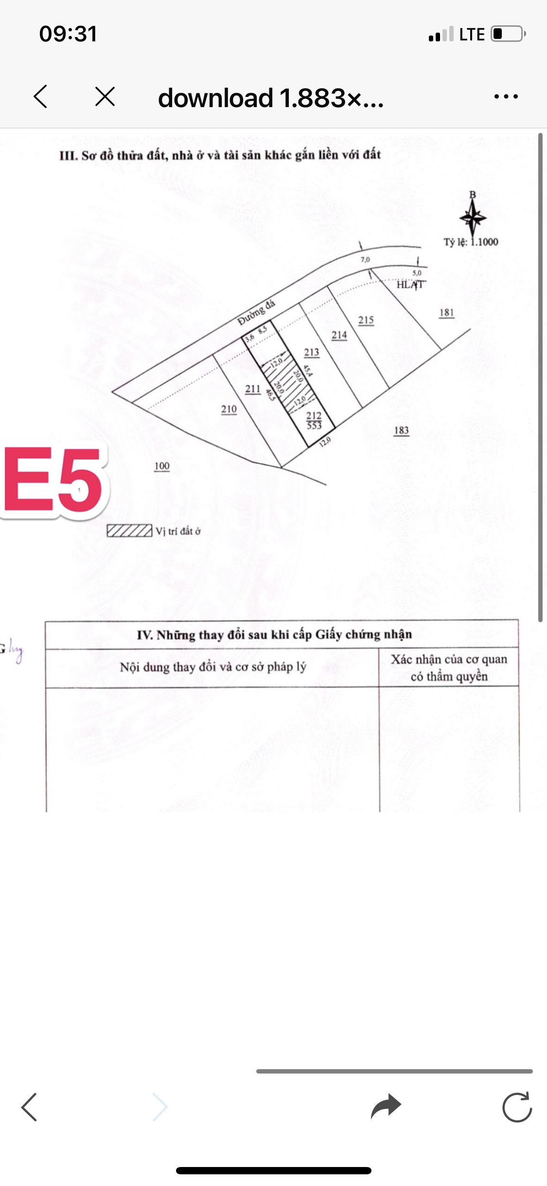 Bán đất 552m² có sẵn 240m² thổ cư ngang 12m giá 3.31 tỷ tại Xã Phúc Thọ Lâm Hà