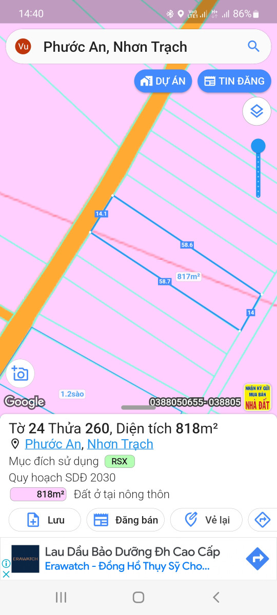 Nhà Đất Phước An Nhơn Trạch Đồng Nai