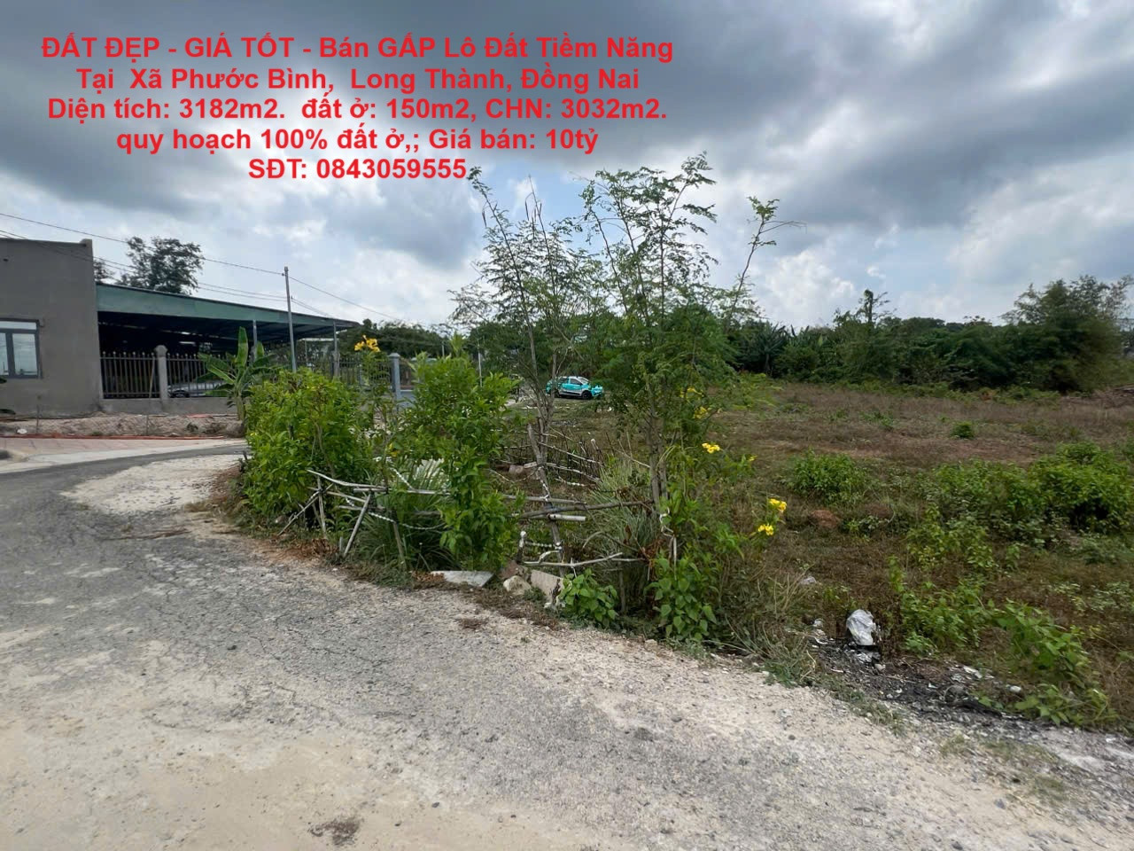 ĐẤT ĐẸP - GIÁ TỐT - Bán GẤP Lô Đất Tiềm Năng Tại  Xã Phước Bình,  Long Thành, Đồng Nai