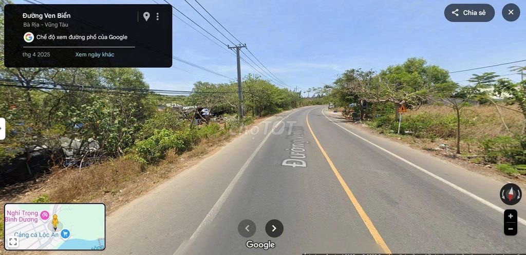 Bán đất 200m² ngang 10m giá 4.1 tỷ Xã Phước Hải