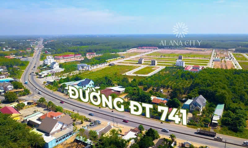 ĐẤT NỀN MẶT TIỀN ĐT 741, BÌNH DƯƠNG - CƠ HỘI ĐẦU TƯ VƯỢT TRỘI !!!
