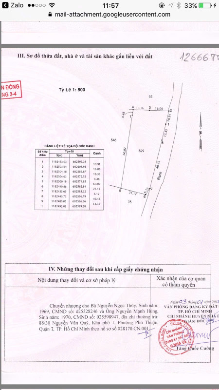 Bán đất 1757m² 6.5 tỷ tại Xã Phước Lộc Huyện Nhà Bè