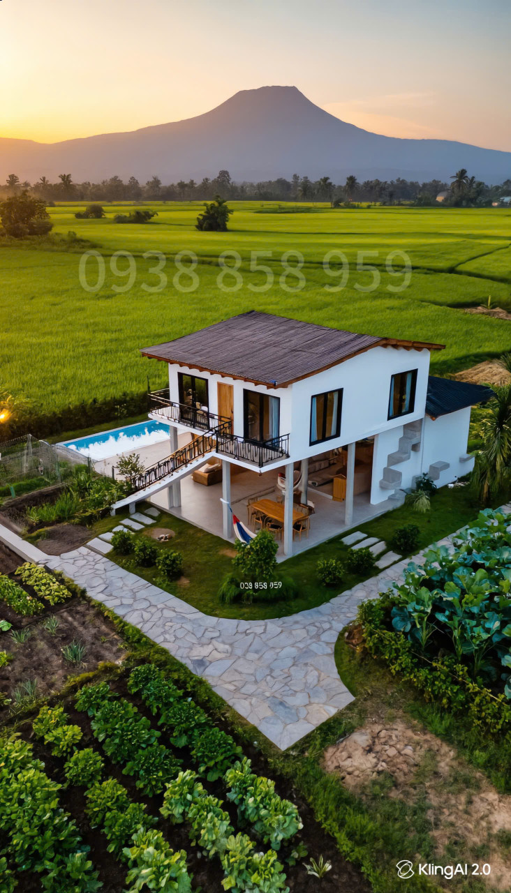 Bán lô đất vườn có thổ cư gần hồ Suối Môn