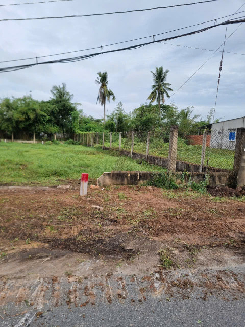 (S674) (Đã bán) Đất mặt tiền Đỗ Thị Sân, xã Phước Thạnh, dt 201m2, thổ 190m2, giá 1 tỷ 850