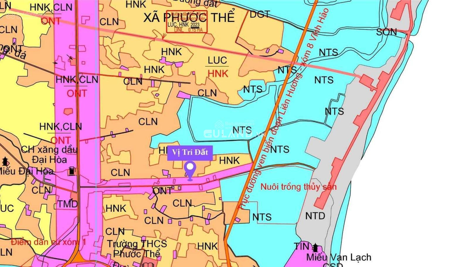 Sở hữu đất biển Tuy Phong - Bình Thuận giá chỉ 739 triệu