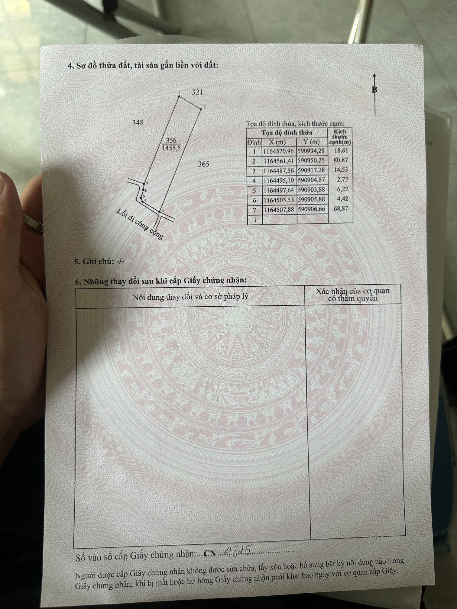 Bán đất 1488.3m² 1.82 tỷ tại Xã Phước Tuy Huyện Cần Đước