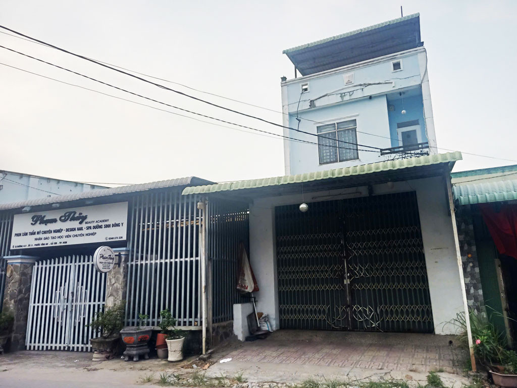 Bán nhà đường 417 - 121m2 - 5x24 - 119m2 thổ cư - xã Phước Vĩnh An - Củ Chi
