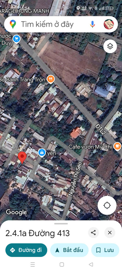 Bán đất Củ Chi, lô đất 2 sẹc ngắn đường nhựa Nguyễn Thị Séo, diện tích 109m2, full thổ cư, xã Phước Vĩnh An