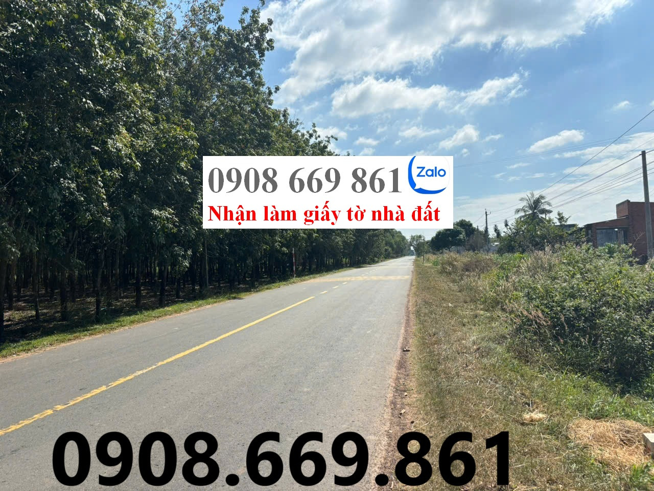 bán đất MT đường ĐT 788 . DT 220 m2 . xã phước vinh . châu thành