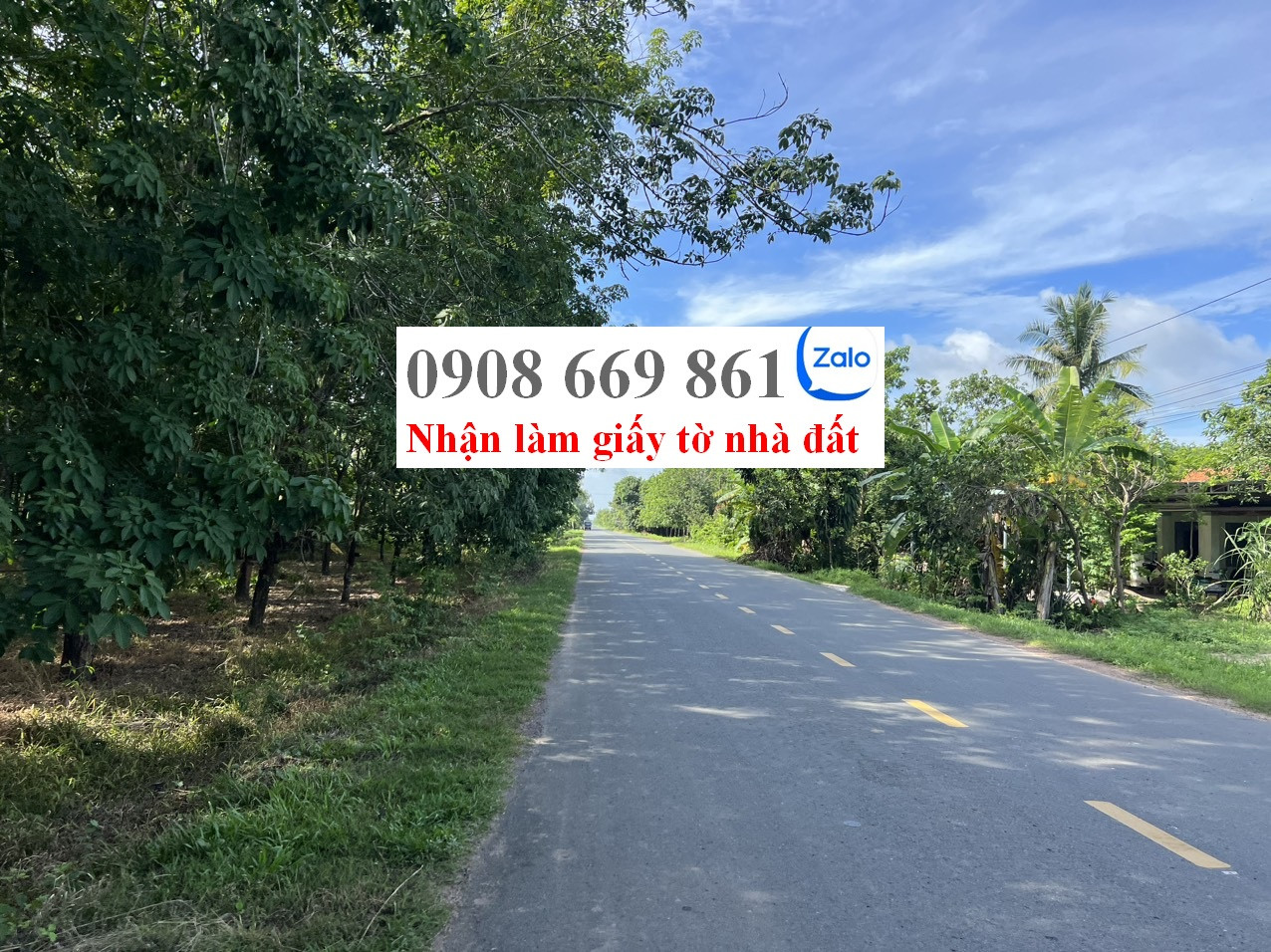 bán đất MT đường ĐT 788 . diện tích 1754 m2 . xã phước vinh . châu thành