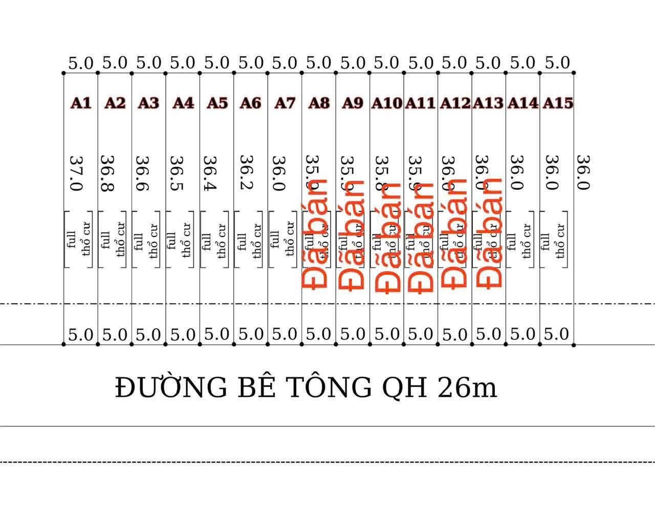 LOCK 15 LÔ NGAY TRUNG TÂM QUẢNG HIỆP