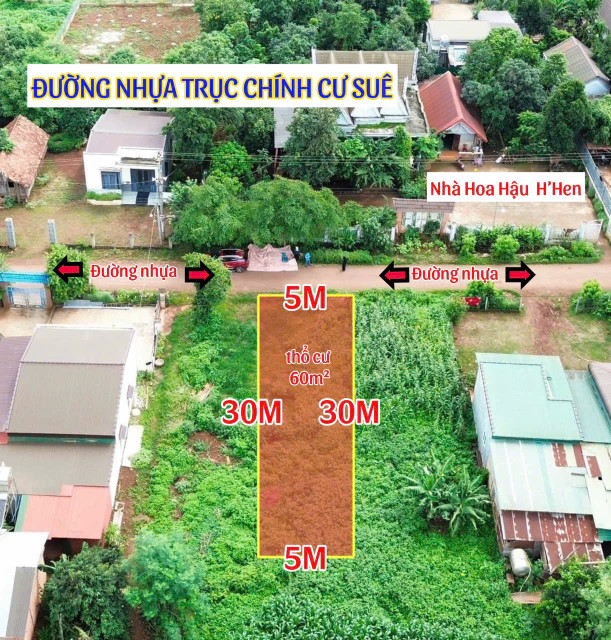 Bán đất 155.1m² ngang 5m giá 499 triệu Xã Quảng Phú