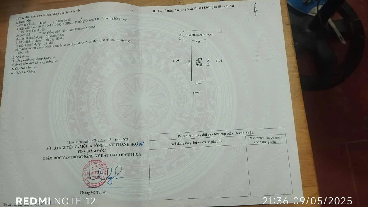 📣📣📣📣📣 Bán 2 lô liền nhau MBQH8197 ( có bán lẻ) Quảng Tâm TP. Thanh hoá