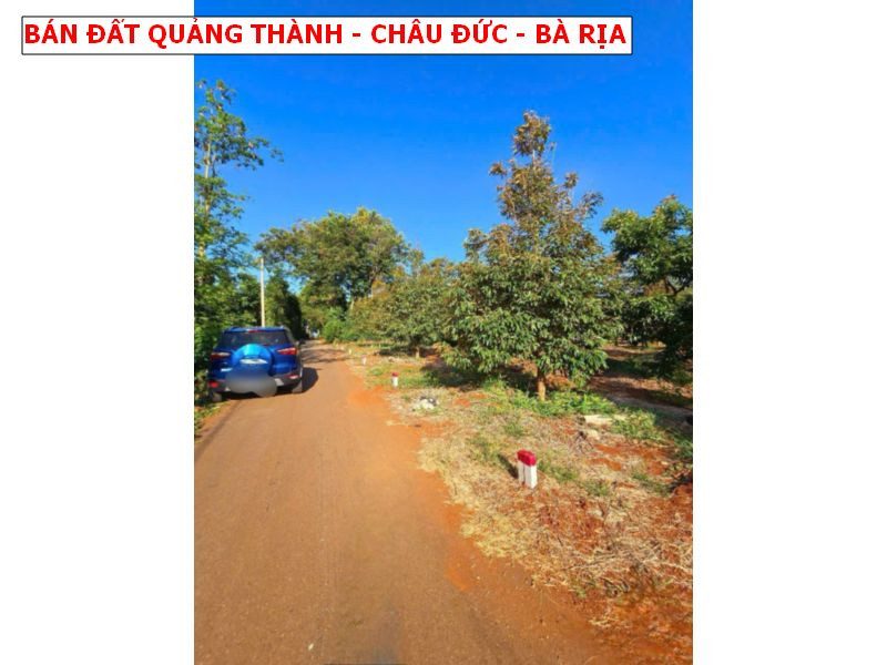 Bán đất Quảng Thành - Châu Đức - Bà Rịa Vũng Tàu, 5 x27,2m có thổ cư giá siêu tốt chỉ 565tr/ lô
