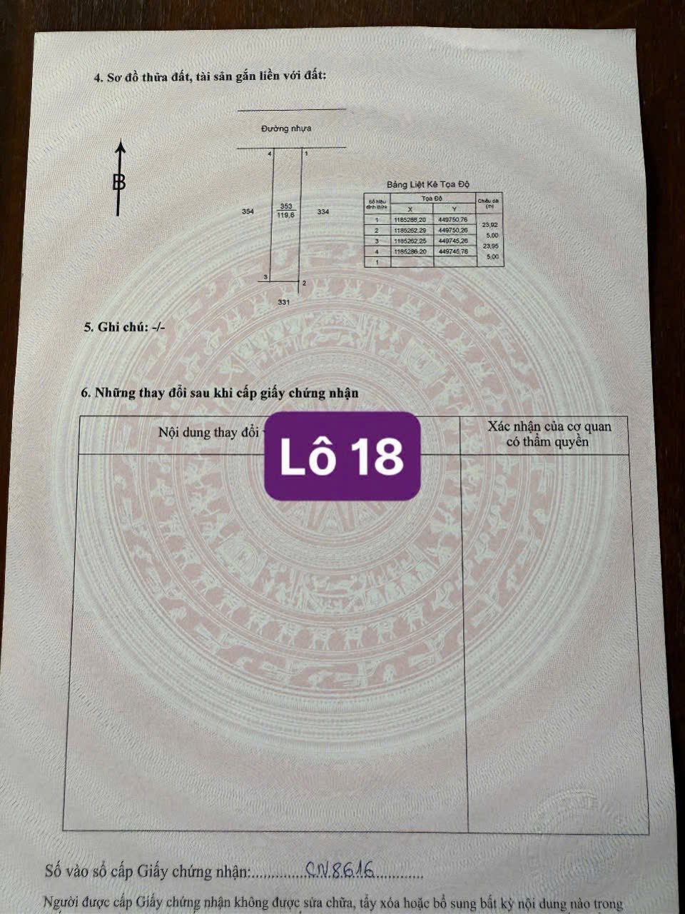 Bán Đất Nền Châu Đức - Bà Rịa Vũng Tàu
