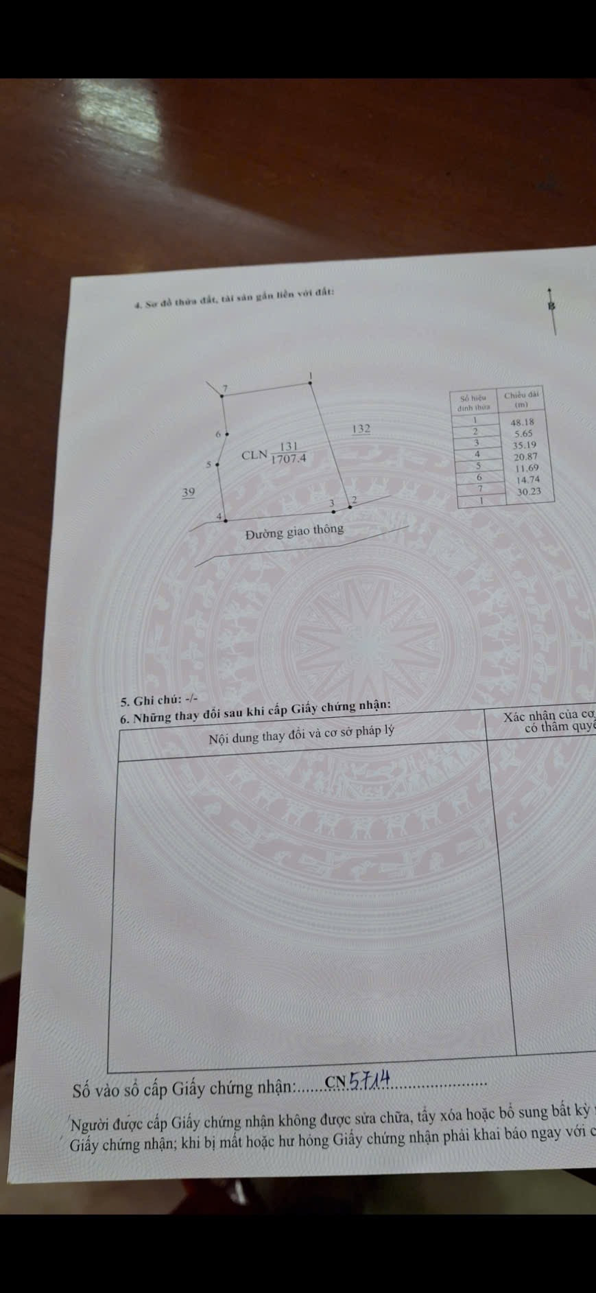 Bán lô đất 500Triệu/1,7 sào có ít sầu riêng mặt bê tông qh thổ cư 0938609098