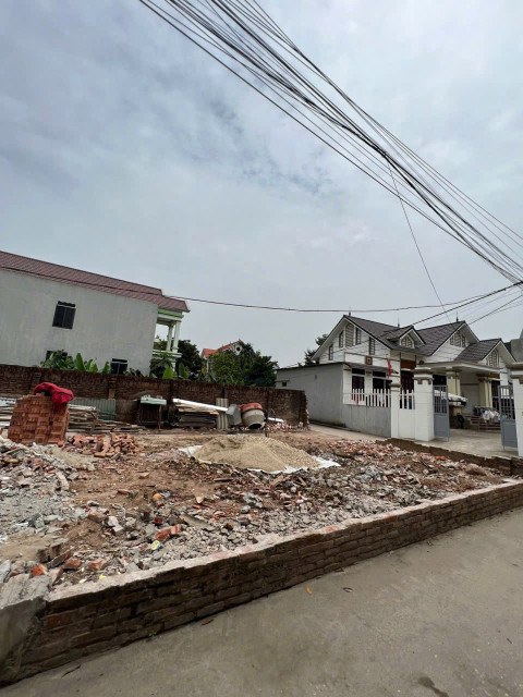 Bán đất Phúc Thọ,diện tích 80m2,mặt tiền 7.2m,lô góc 2 thoáng