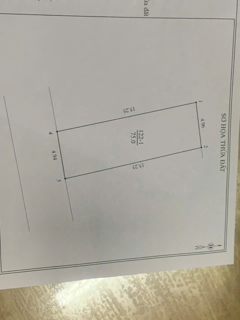 Bán đất 75m² ngang 4.94m giá 4 tỷ Xã Sóc Sơn