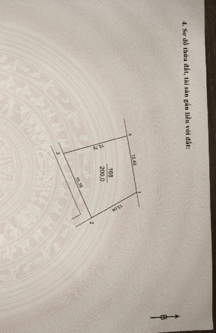 Bán đất 200m² ngang 15.8m giá 4.45 tỷ Xã Sóc Sơn