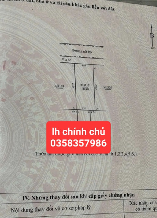 Bán đất 180m² ngang 8.48m giá 14.35 tỷ Xã Sóc Sơn