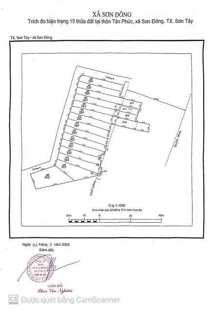 Bán đất 129m² 3.1 tỷ tại Xã Sơn Đông Thị xã Sơn Tây