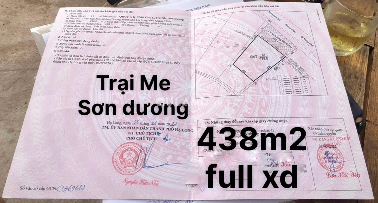 Đất Mặt Đường 326 Trại Me - Sơn Dương