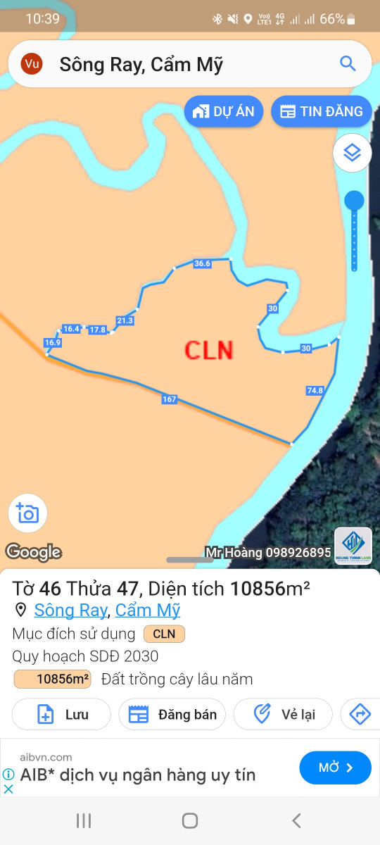 Nhà Đất Sông Ray Cẩm Mỹ Đồng Nai