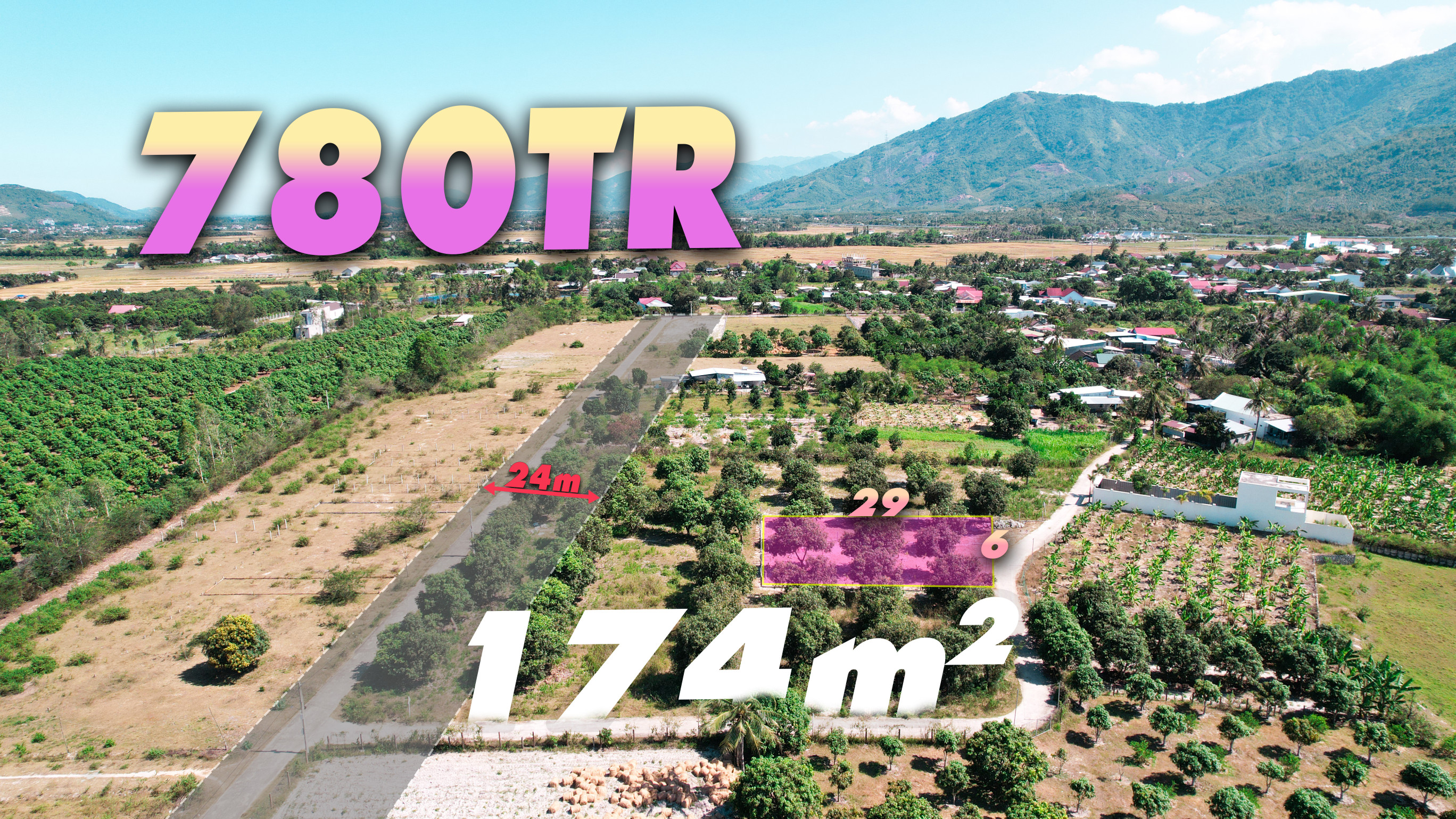 Bán đất Suối Hiệp 174m² full thổ cư, thôn Tân Khánh, ô tô tới nơi, giá chỉ 780 triệu!