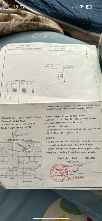 Đất fuf thổ cư mt đường nhựa kdc Bàn Cờ. Mt đường số 15