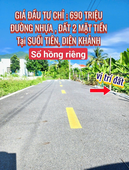 Mặt tiền Nhựa - hàng xóm biệt thự