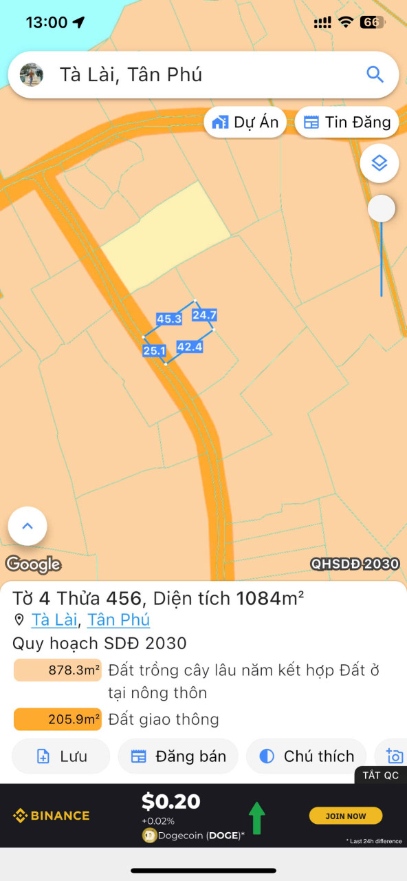 Đất đẹp đường Ôtô khu dân cư