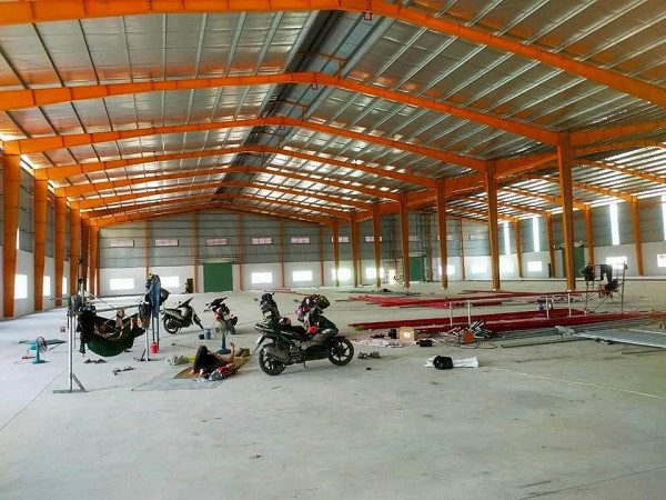 CHO THUÊ NHÀ XƯỞNG TỔNG DIỆN TÍCH 9000m2 SÁP HOÀN THIỆN TẠI PHÚ GIAO