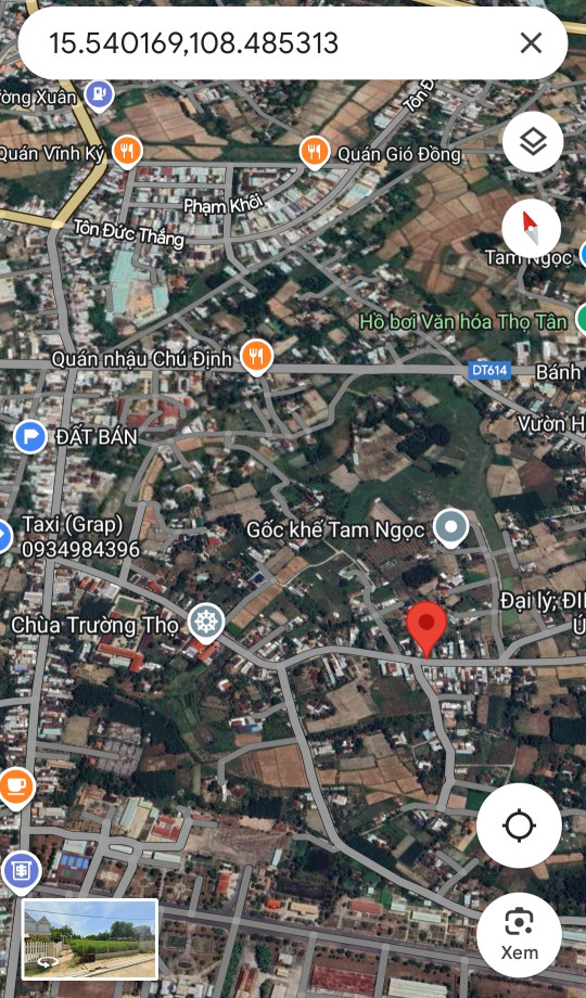 Bán đất đường nhựa Tam Ngọc phường Hương Trà mới. Giá 1tỷ8