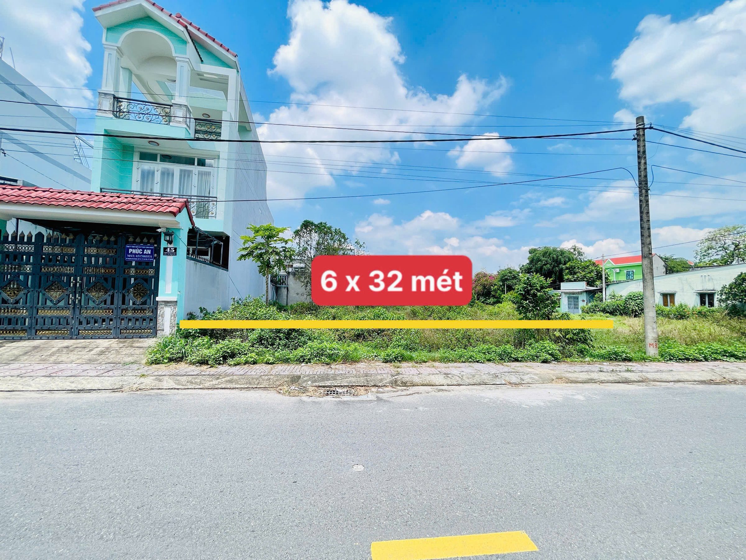 Bán Đất 192m² thổ cư 120m² giá 600 triệu tại Xã Tân An Hội TP. Hồ Chí Minh