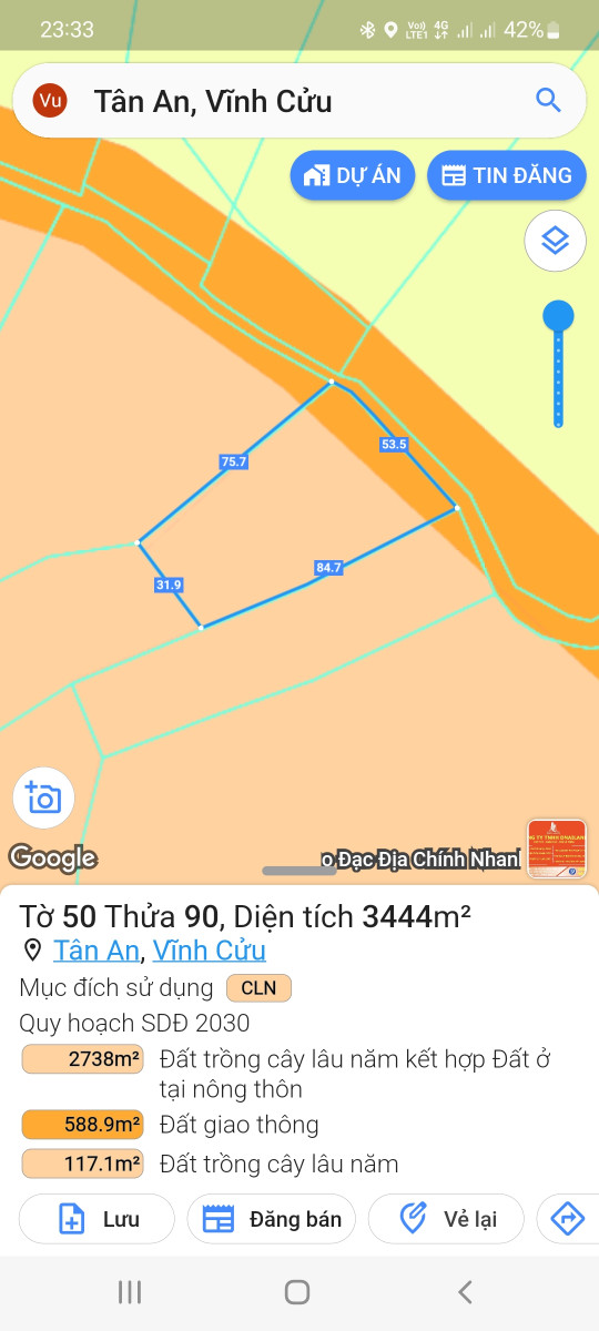 Nhà Đất Tân An Vĩnh Cửu Đồng Nai