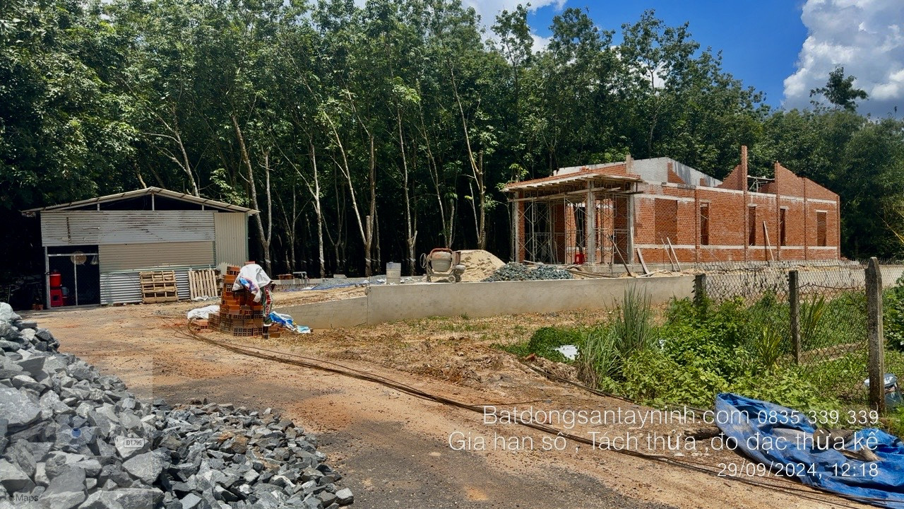 Bán đất 1855.5m² ngang 30m giá 2.5 tỷ Xã Tân Biên