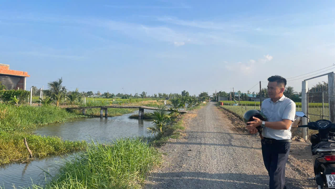 B.á.n 3.000m2 đất cây, ôtô giá 1,1 tỷ hết đất tại Tân Điền, Gò Công Đông (nay xã Tân Điền, Đồng Tháp)