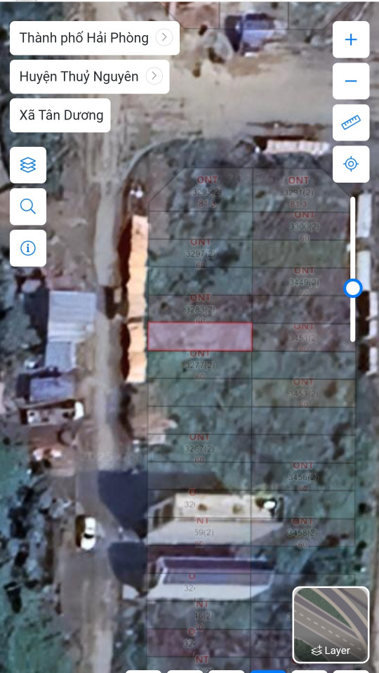 Bán đất 60m² 3.33 tỷ tại Xã Tân Dương Huyện Thuỷ Nguyên. liên hệ 0362558882