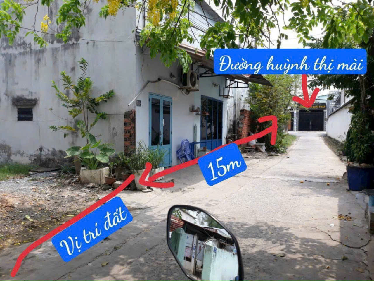 Bán lô đất mặt tiền Tân Hiệp 21, DT 129m2, 3.4 tỷ