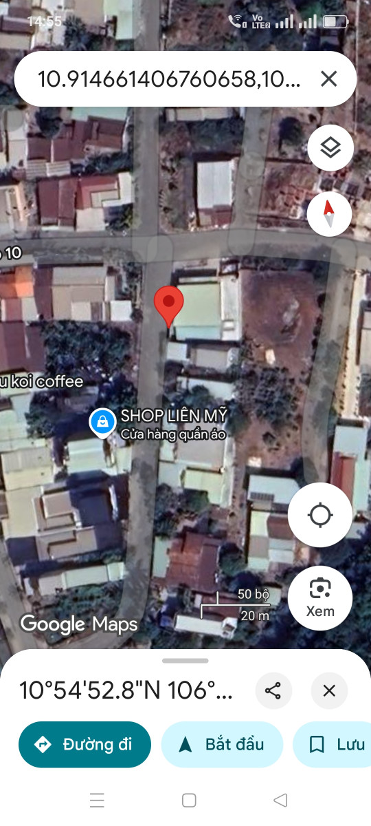 Bán đất 106.7m² ngang 5,5m giá 4.2 tỷ tại Xã Tân Hiệp Huyện Hóc Môn