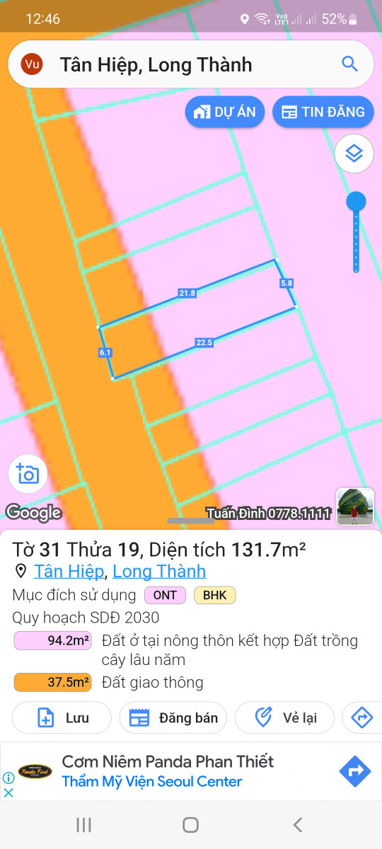 Nhà Đất Tân Hiệp Long Thành Đồng Nai