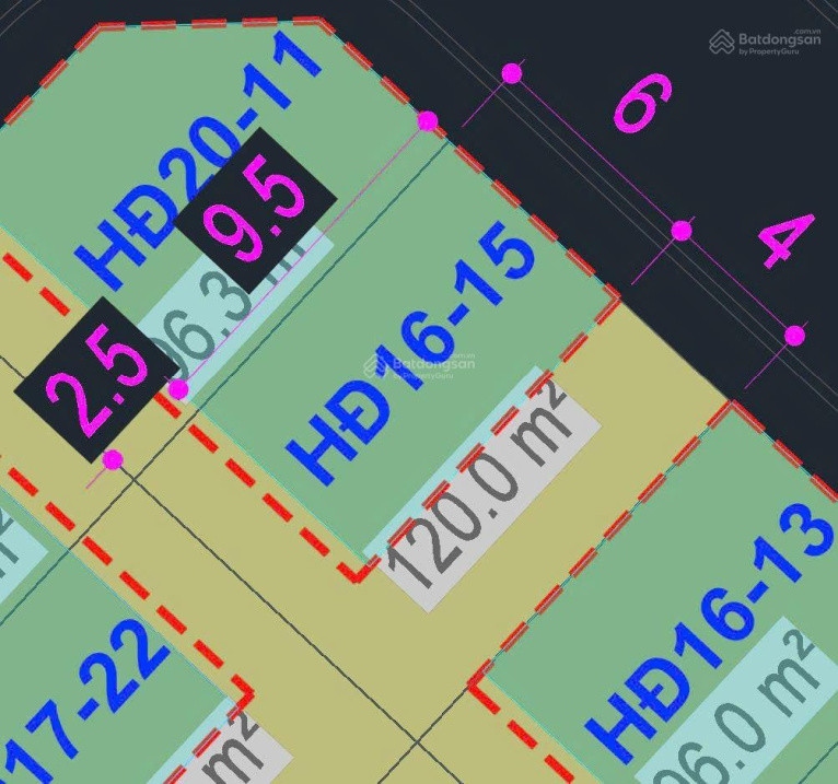 Căn liền kề khu Hừng Đông - gần công viên - dự án Vinhomes Wonder City, 120m2, mặt tiền 10m