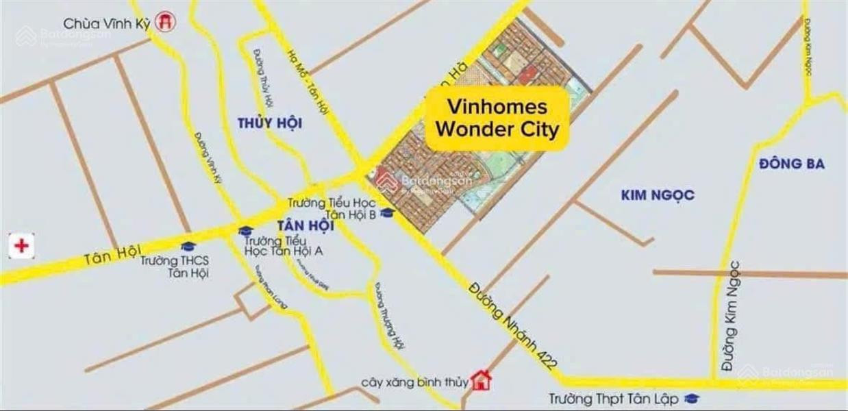 Vinhomes Wonder City -Đan Phượng, Căn ngoại giao,rẻ nhất 96m2,đường 11m,giá bán 17.2 tỷ,thêm quà ++