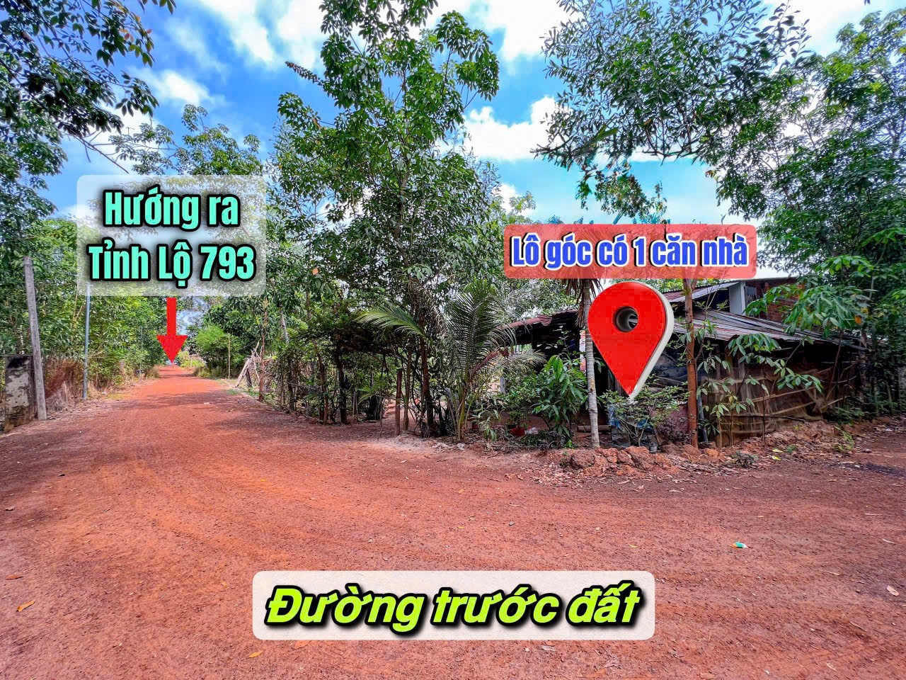 Bán đất 150m² 450 triệu tại Xã Tân Hội Huyện Tân Châu