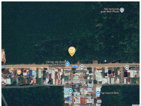 Bán đất 175m² 260 triệu tại Xã Tân Hưng Huyện Hớn Quản