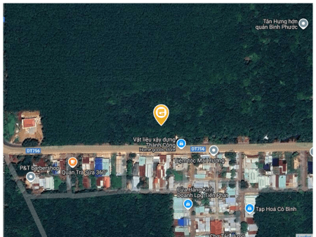Bán đất 700m² 280 triệu tại Xã Tân Hưng Huyện Hớn Quản
