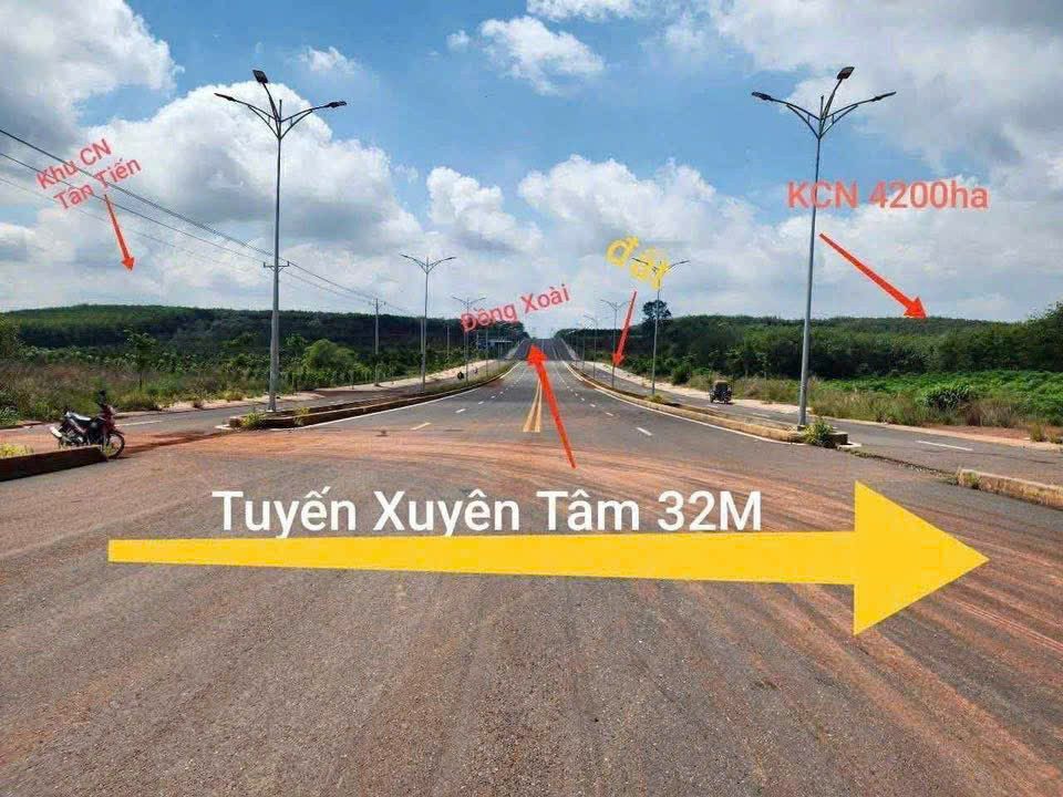 150m2 full thổ Đất mặt tiền Xuyên Tâm 32m  ngang 7 sâu 23  350 triệu sang sổ .