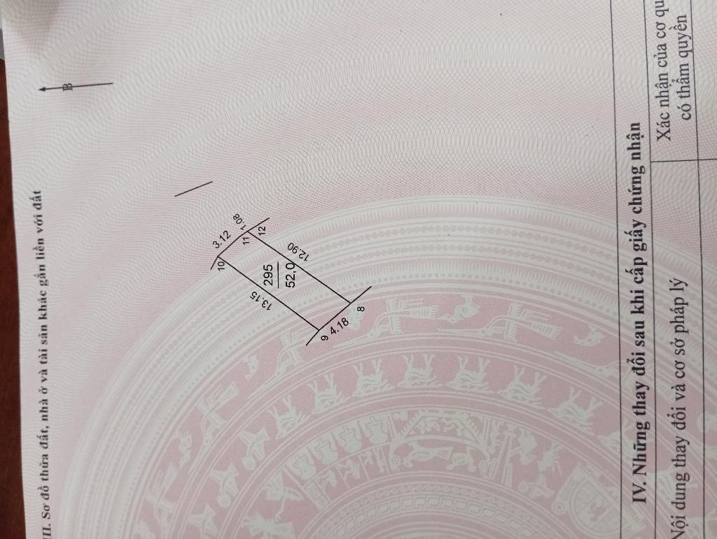 Bán Gấp  52 m Sơn Đoài Sát Trục Chính Kinh Doanh Đường Thông Ô tô Tránh